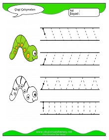 Çizgi Çalışma Sayfaları